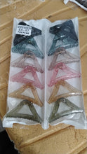 Triangle Shape Mix Color Plastic Hair Claw Clip for Women and Girls – 1 Pc