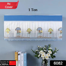 Folding Split AC Dust Cover – Washable, Dustproof (1 Pc, approx 1 Ton)